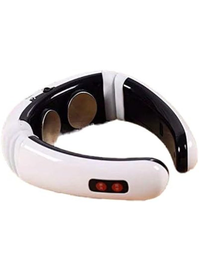 جهاز مساج رقبة متعدد الوظائف مع نبضات كهربائية – علاج فيزيائي للرقبة واسترخاء العضلات - Image 2